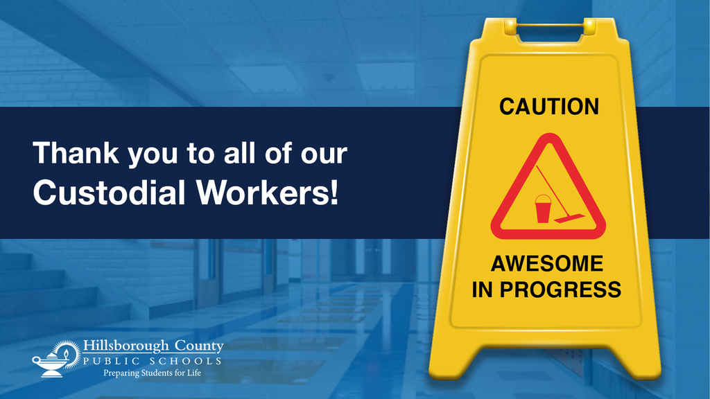 Thank you to all our custodial workers