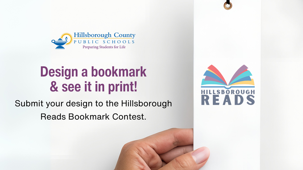 Hillsborough Reads Bookmark Contest