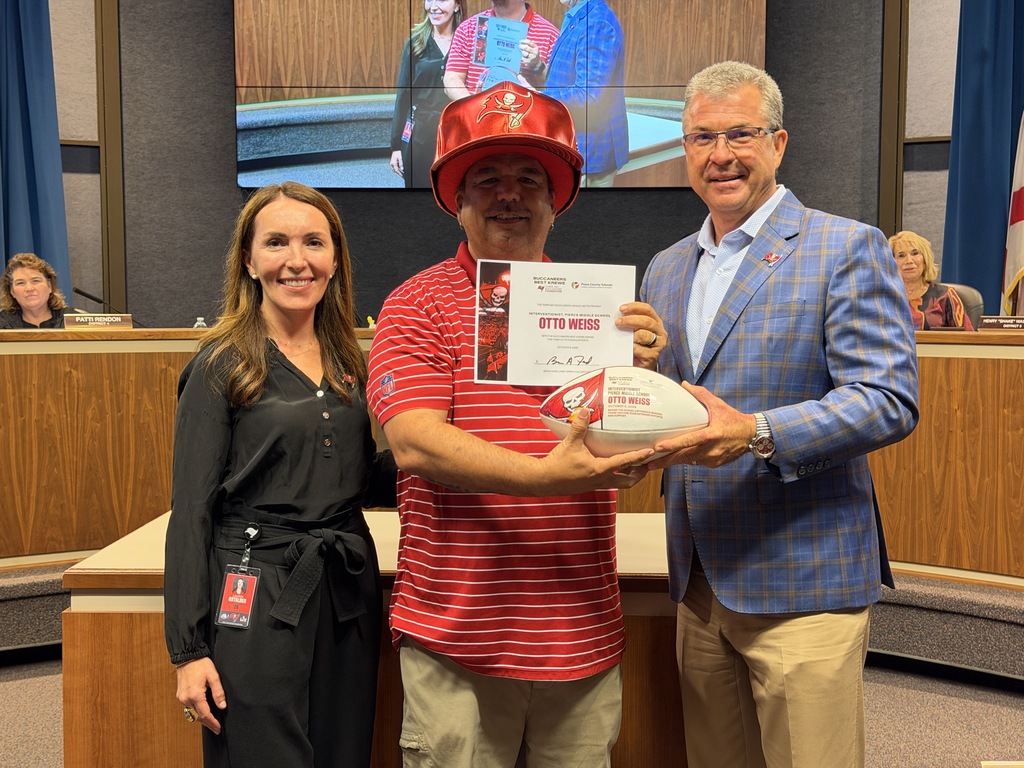 Buccaneers Best Krewe 2026-2027 School Year Recipients: Otto Weiss