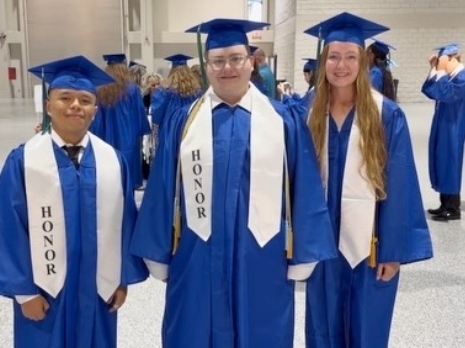 three grads