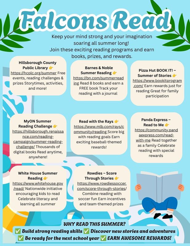 Falcons Read Flyer