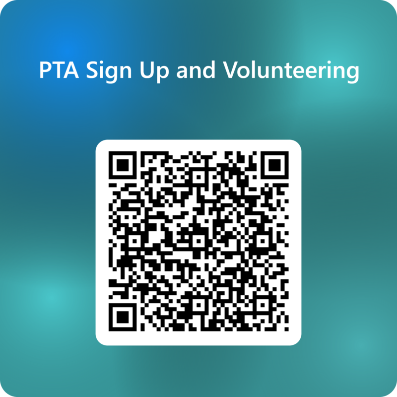 qr code for PTA Sign Up and Volunteering