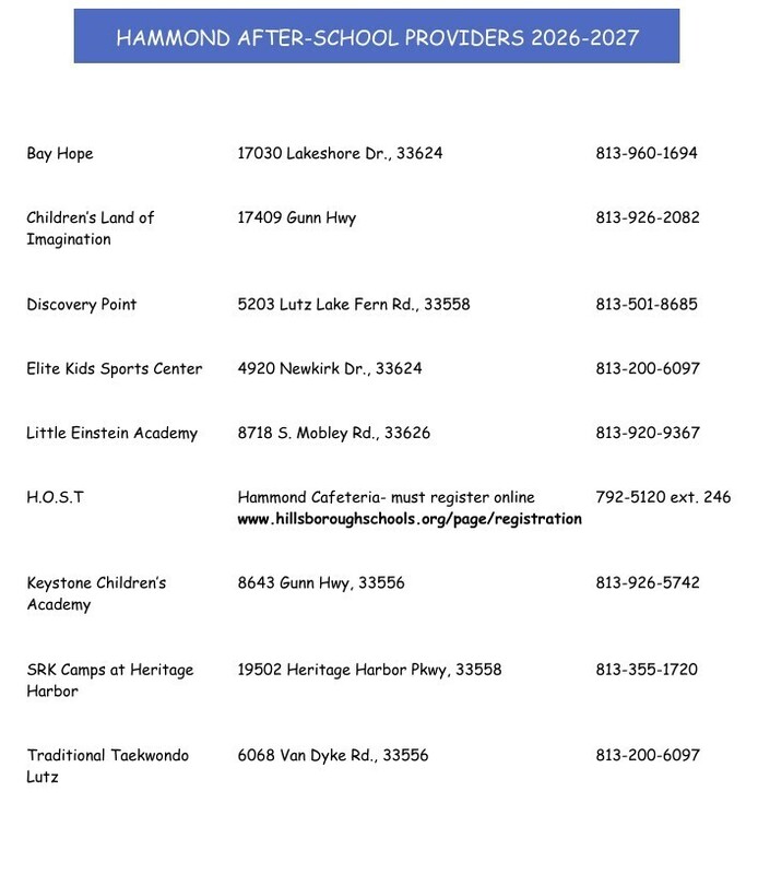 afterschool care providers