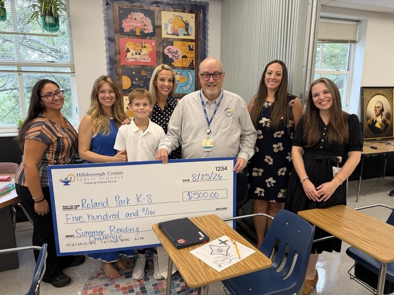 Roland Park student wins Read, White, and Blue Summer Reading Challenge
