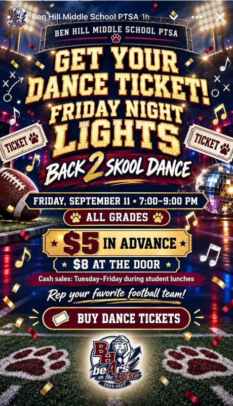 PTSA Dance Information