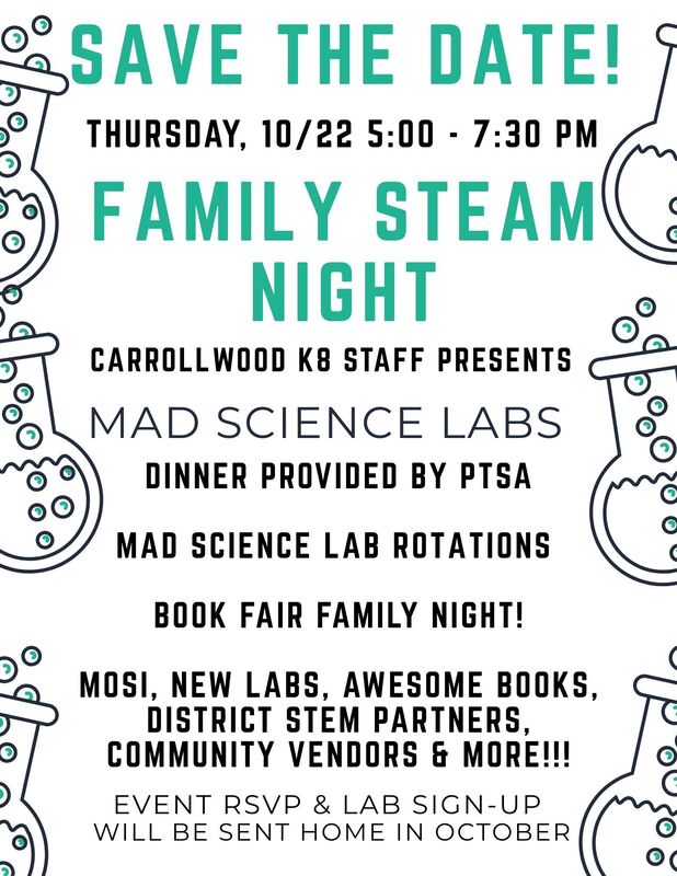 steam night flyer