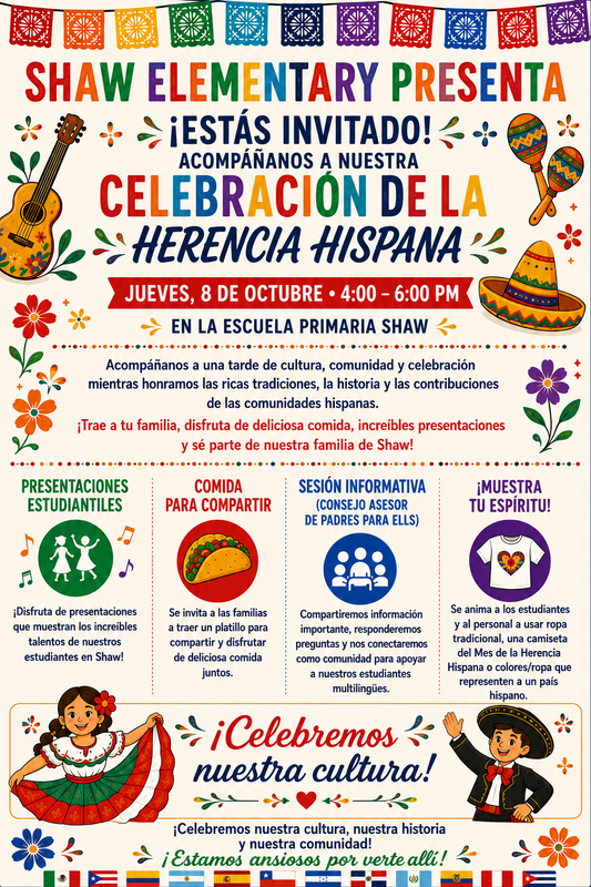 Hispanic Heritage Night 10.8.2026 Spanish