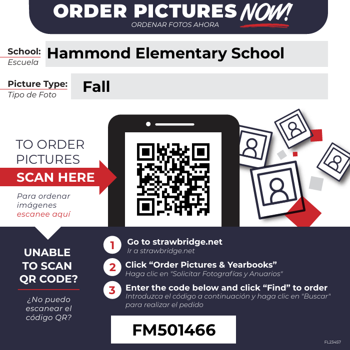 QR code for ordering