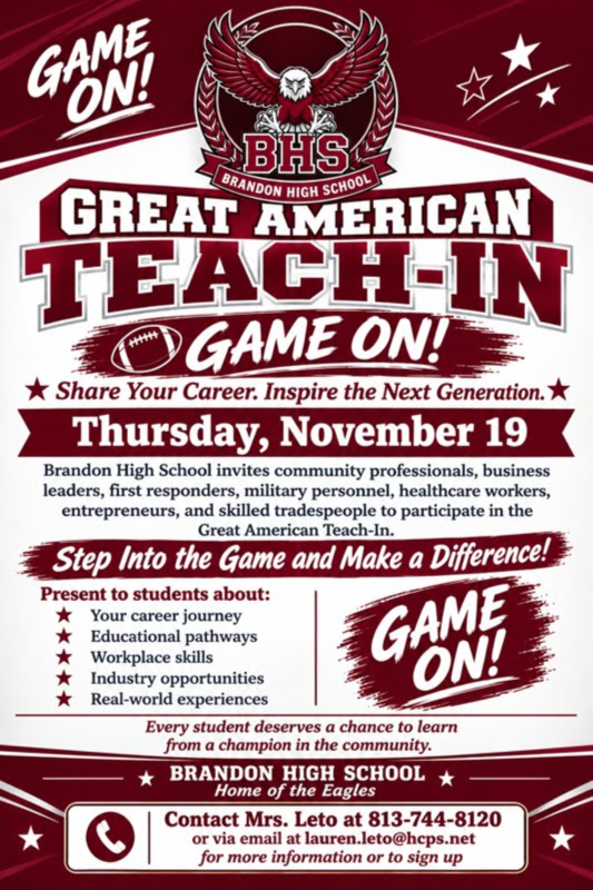 Teach in Flyer