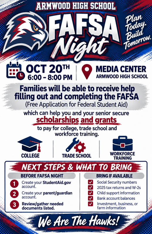 FAFSA night 10/20