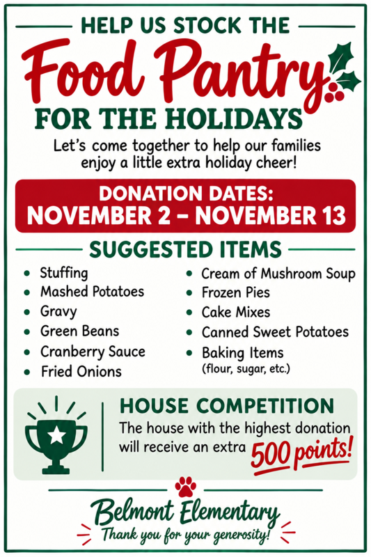 Stock the Food Pantry!
