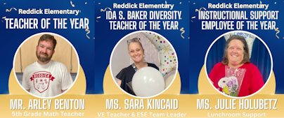 Teacher of the Year Ida S Baker and Instructional support