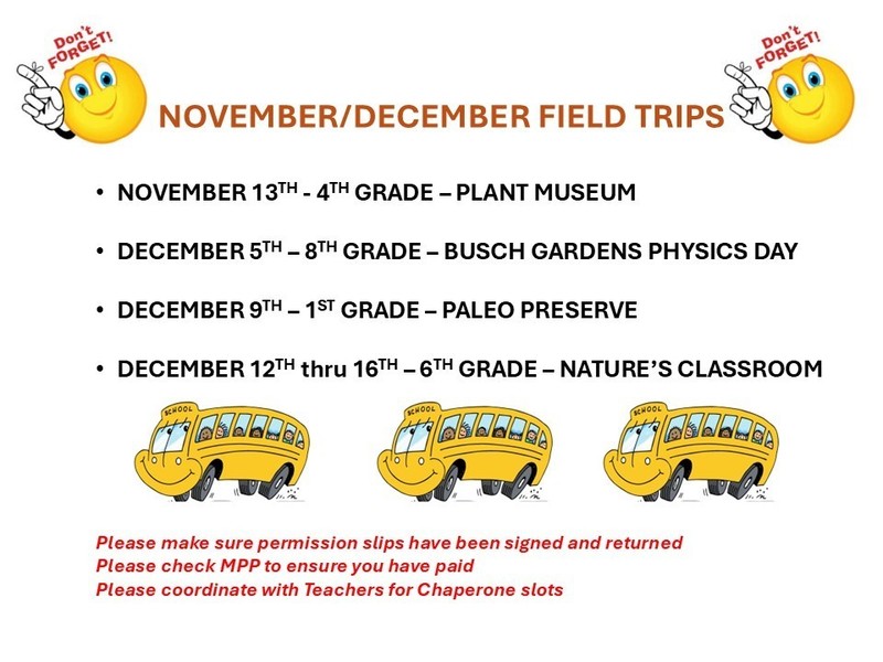 EOY Field Trip Slide