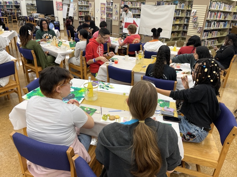 Paint & FellowSip event pics