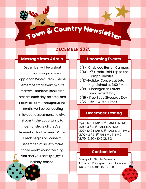 December Newsletter