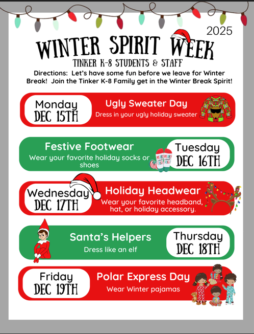 WINTER SPIRIT WEEK