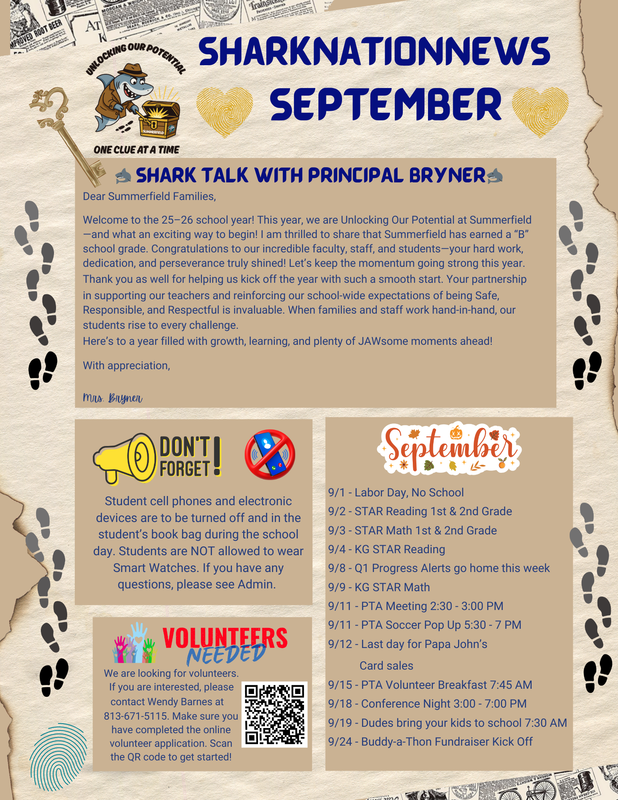 September Parent Newsletter English