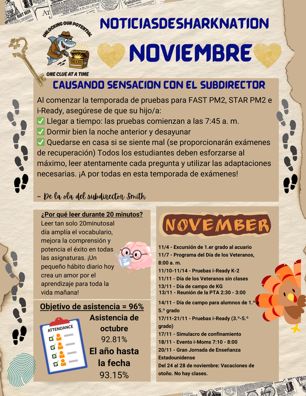 Parent Newsletter Spanish