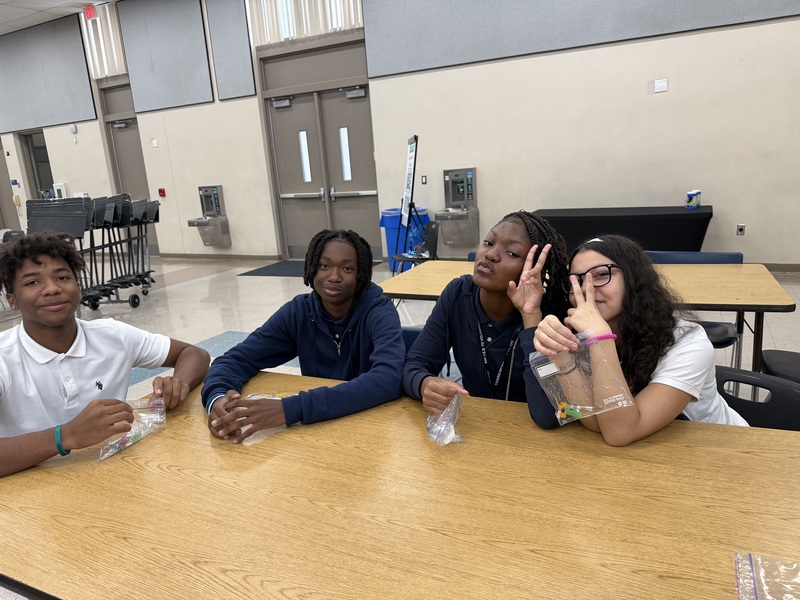 Scouts Visit - Making Sensory Bags 