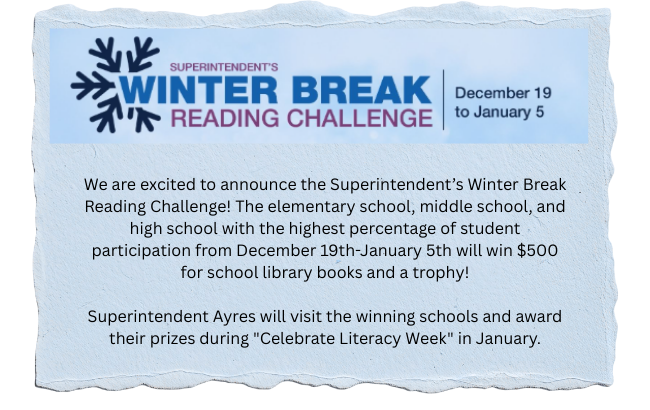 Reading Challenge Directions