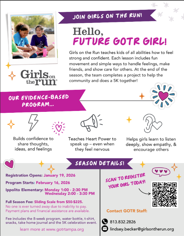 Girls on the Run Flyer
