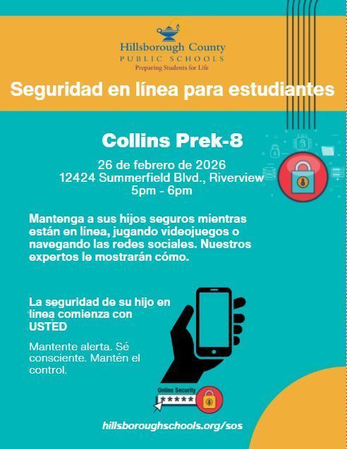 Student online safety Spanish