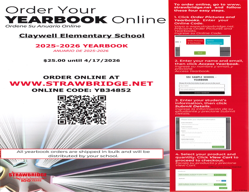 Order your yearbook online today. 