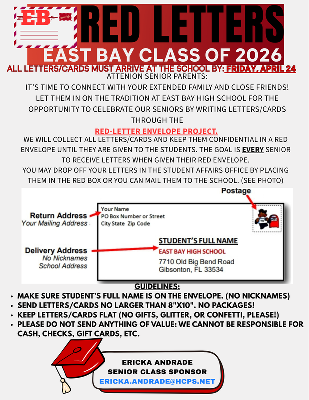 Picture of the Red Letters Information Flyer