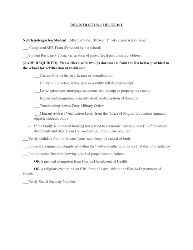 Registration information in Spanish page 4