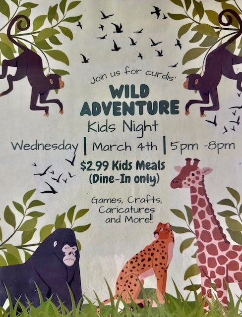 Cuver's Wild Adventure flyer