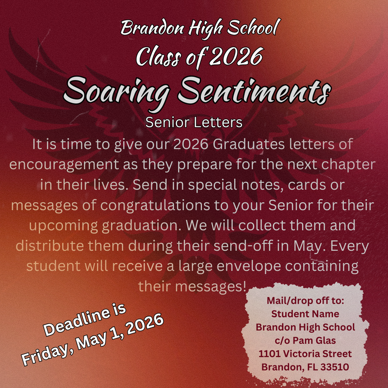 Senior Letter Flyer