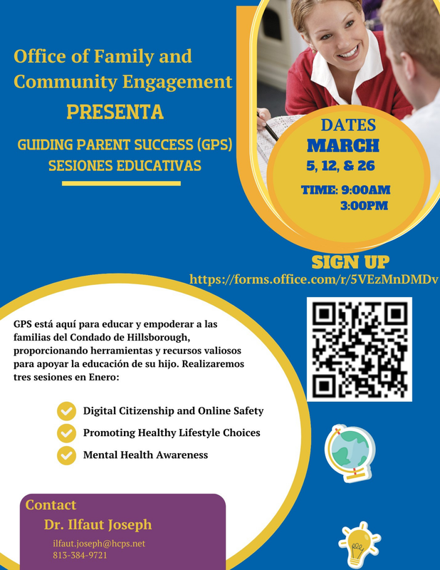 FACE March parent flyer - Spanish