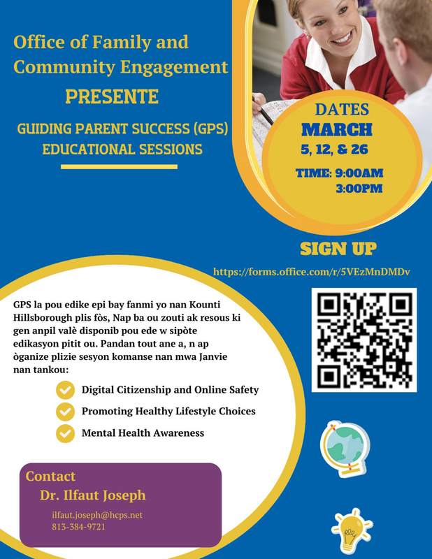 FACE March parent flyer - Creole