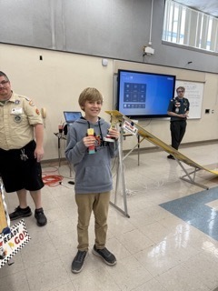 Pinewood Derby with Scouts