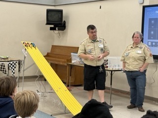 Pinewood Derby with Scouts