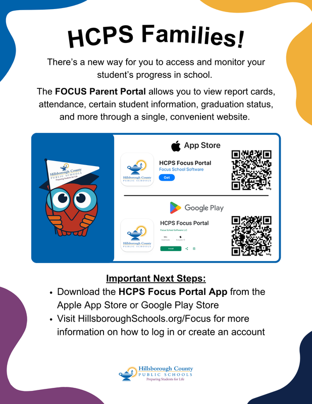 Families can download the focus app to view reportcards