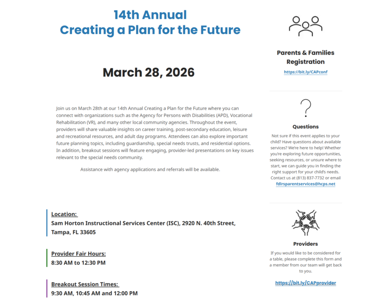 Creating a Plan for the Future Website 