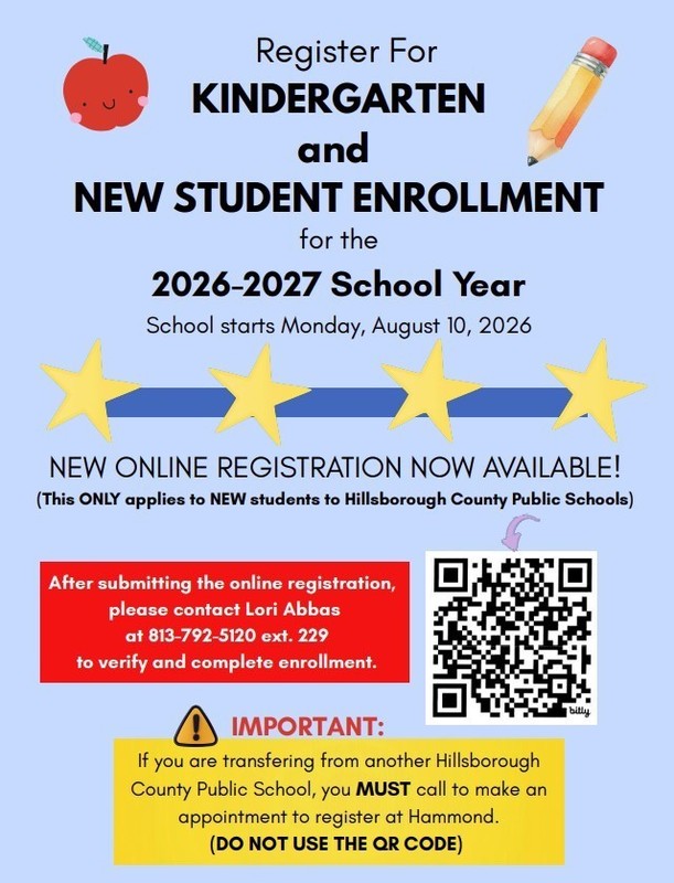 Kindergarten and New Student Registration Information