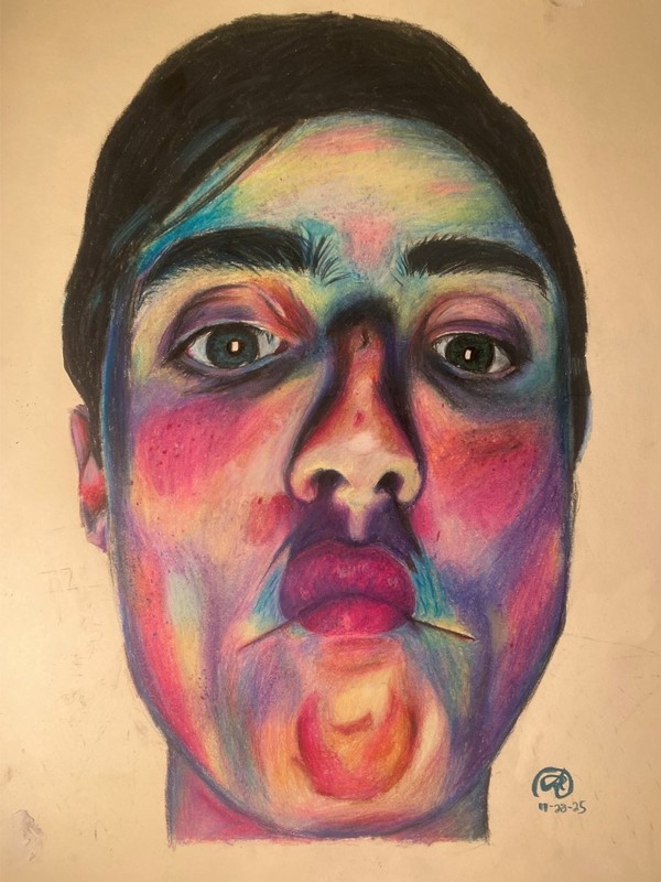 Chromatic Contortion by Alexis Renaut, Grade 9, Steinbrenner High School