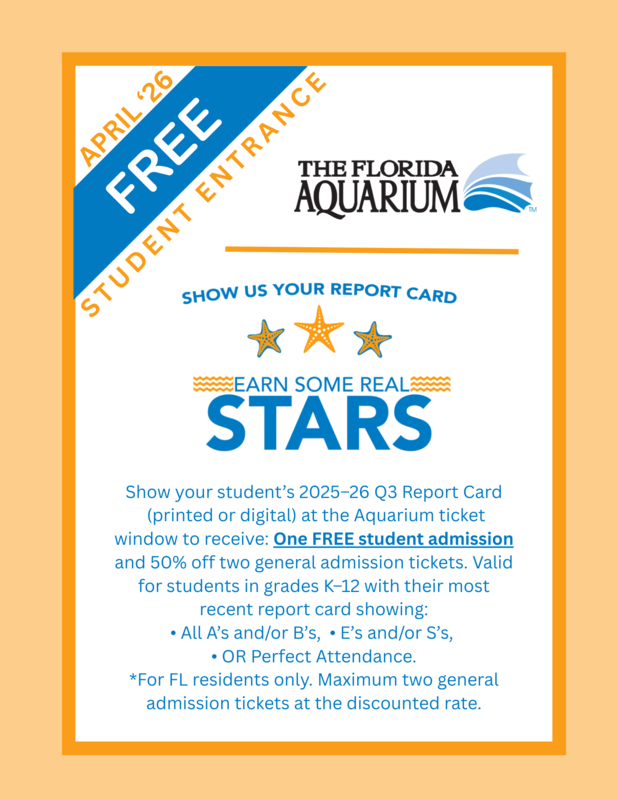 Florida Aquarium Reward