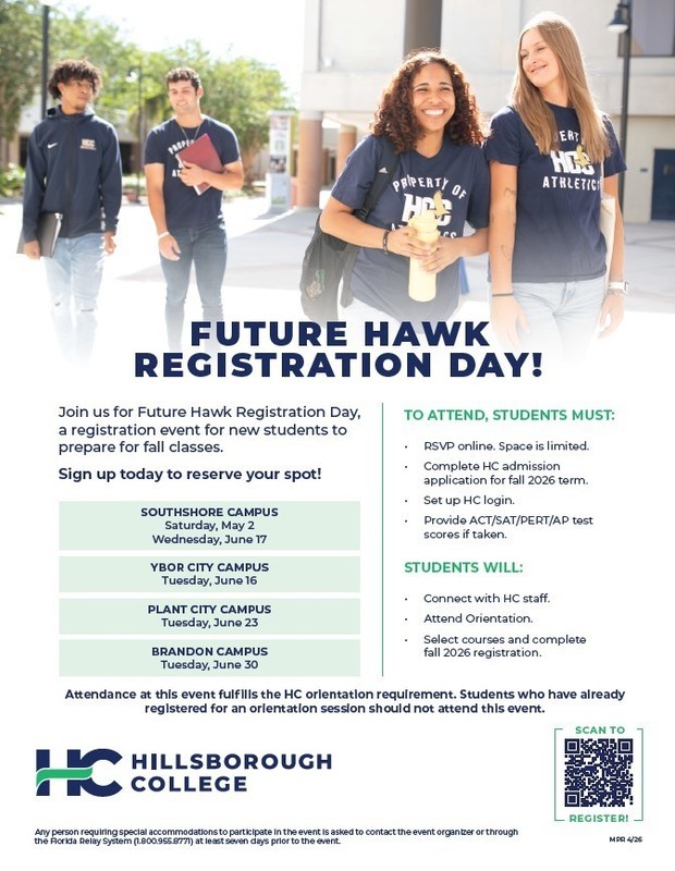 HC Future Hawk Registration Days