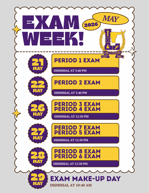 Exam Week Schedule