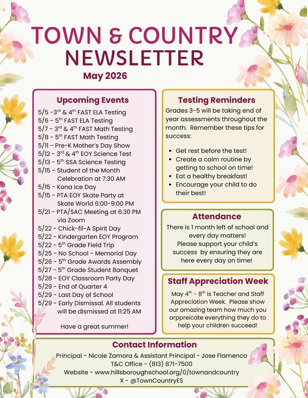 May Newsletter