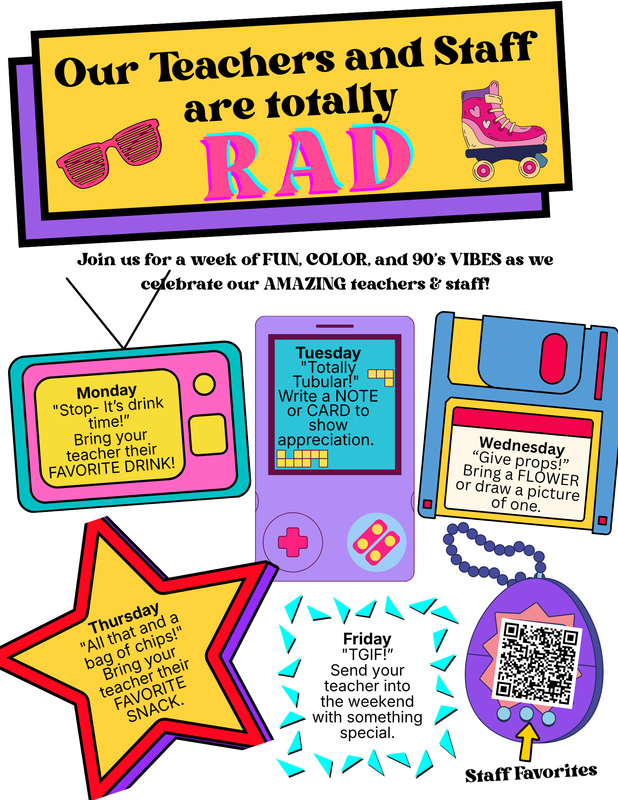 flyer for teacher appreciation