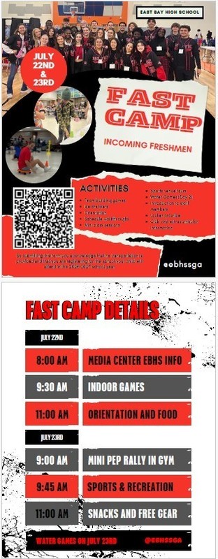 Fast Camp flyer