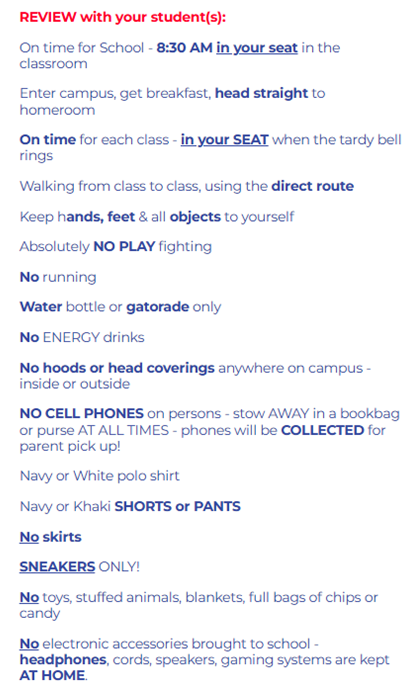 School Expectations