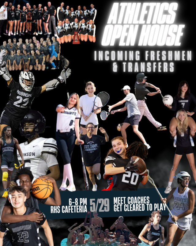 Athletics Open House Flyer