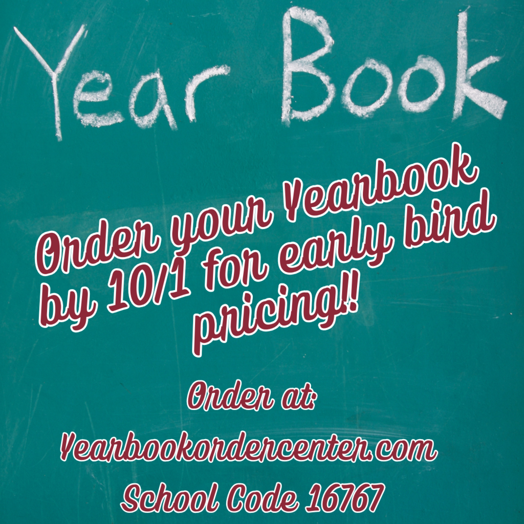 HHS Yearbooks and Senior Ads are now on sale! Early bird pricing ends 10/1. Order your yearbook before the price increases! Go Raiders! https://yearbookordercenter.com
