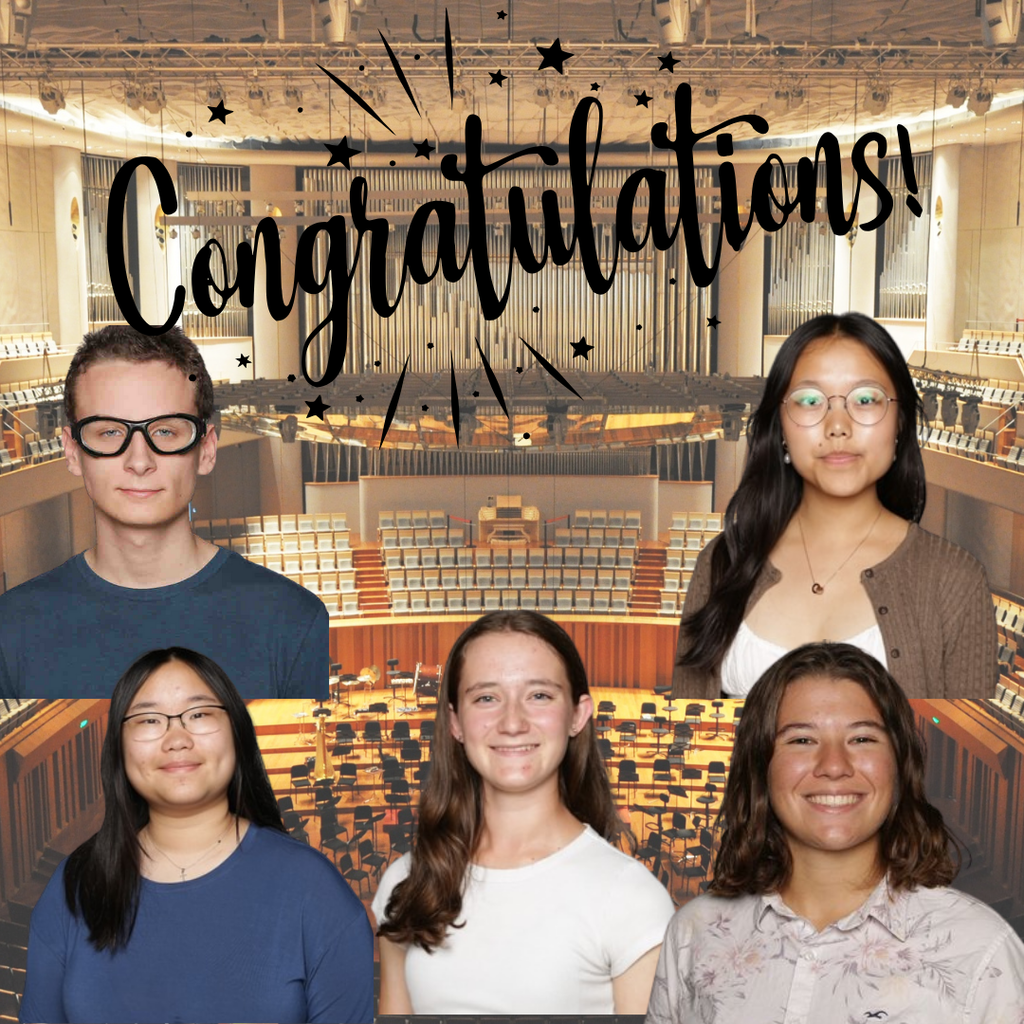 Congratulations to the following students for being accepted into the NJ Region Band & Orchestra this past weekend: Brianna Gibson, Abby Van Langen, Eli Chludzinski, Abigail Tuan, & Esther Lee!  An ADDITIONAL CONGRATULATIONS to Brianna Gibson for not only being accepted, but for receiving the HIGHEST audition score out of 85 clarinets.  She will be sitting first chair in both the Region Wind Ensemble & Region Symphony Orchestra. Amazing Job! Go Raiders!