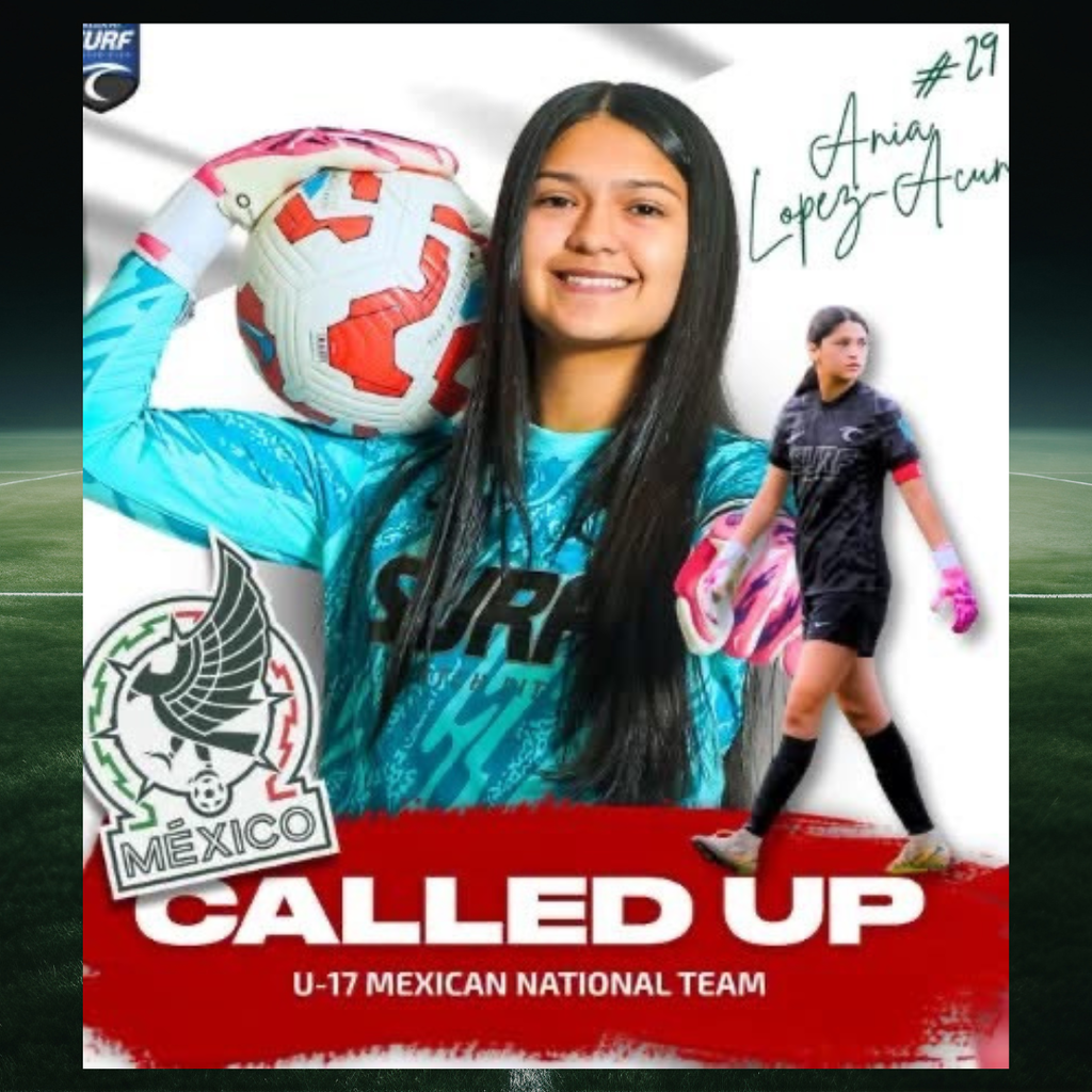 Congratulations & welcome back to HHS student Ania Lopez-Acuna! Ania recently returned from competing with the Mexican U17 Women's National Team as Goalkeeper.  Please join us in congratulating Ania on her wonderful achievement! Amazing job!!
